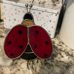 Lady bug tea light